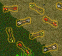 Fire Arrows and Poison Arrows lying on the ground