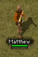 Fire Sword flames on a character